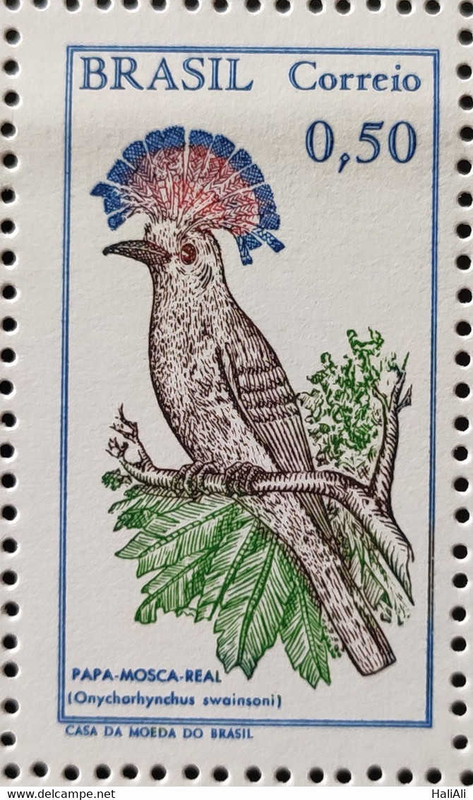 C 602 Brazil Stamp Brazilian Birds Fly Pope Fauna 1968 - Autres & Non Classés