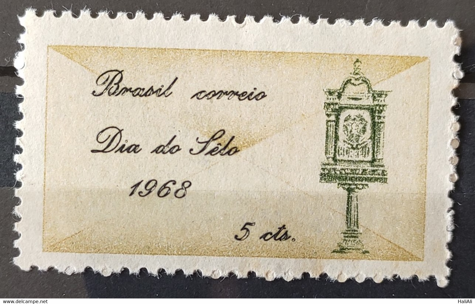 C 603 Brazil Stamp Day Brazil Postal Service 1968 1 - Other & Unclassified