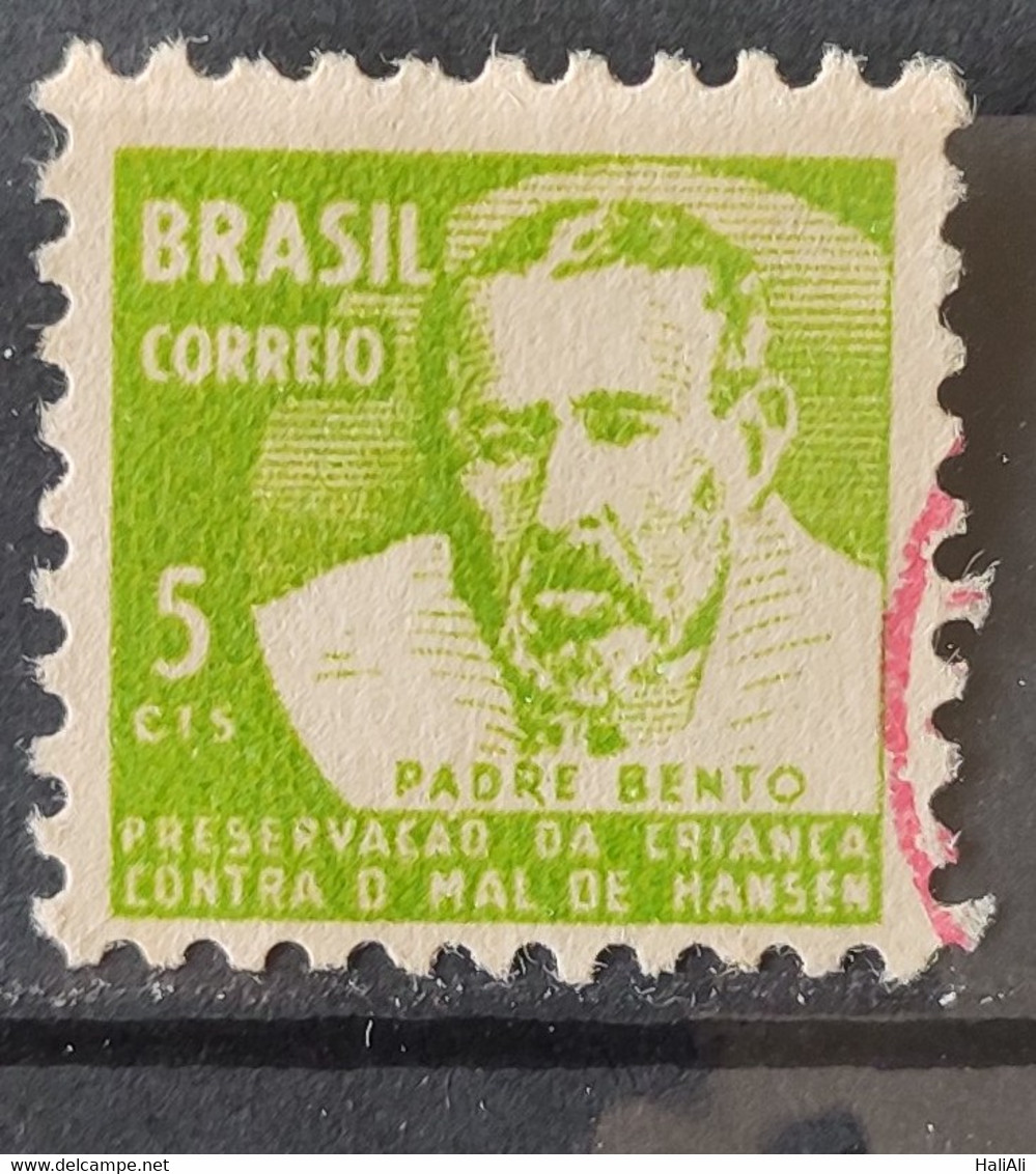 C 620 Brazil Stamp Campaign Against Leprosy Leprosy Father Benedict Religion Health H13 1968 Circulated 1 - Other & Unclassified