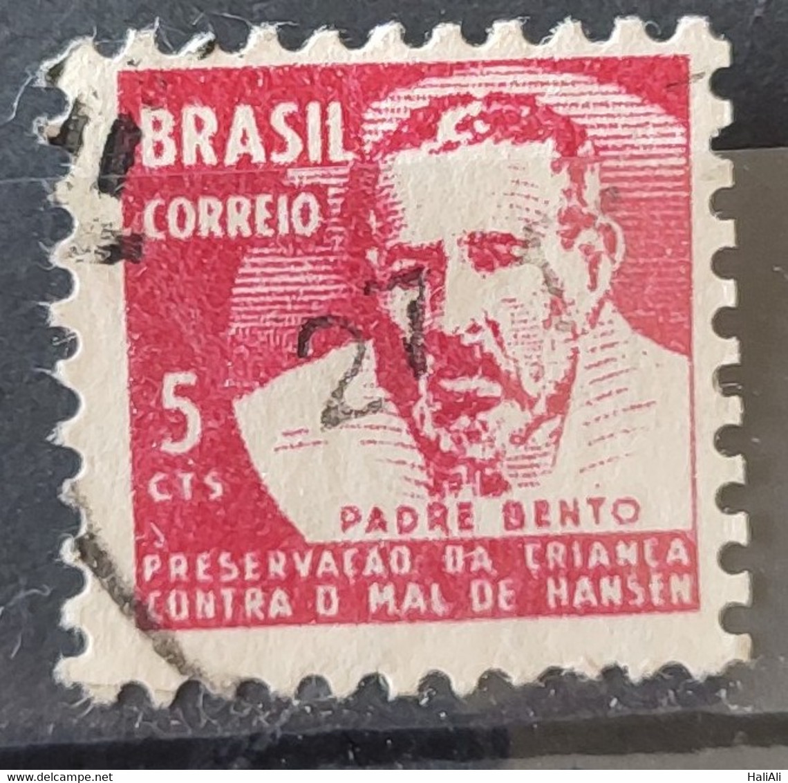 C 657 Brazil Stamp Campaign Against Leprosy Leprosy Father Benedict Religion Health H14 1969 Circulated 1 - Altri & Non Classificati