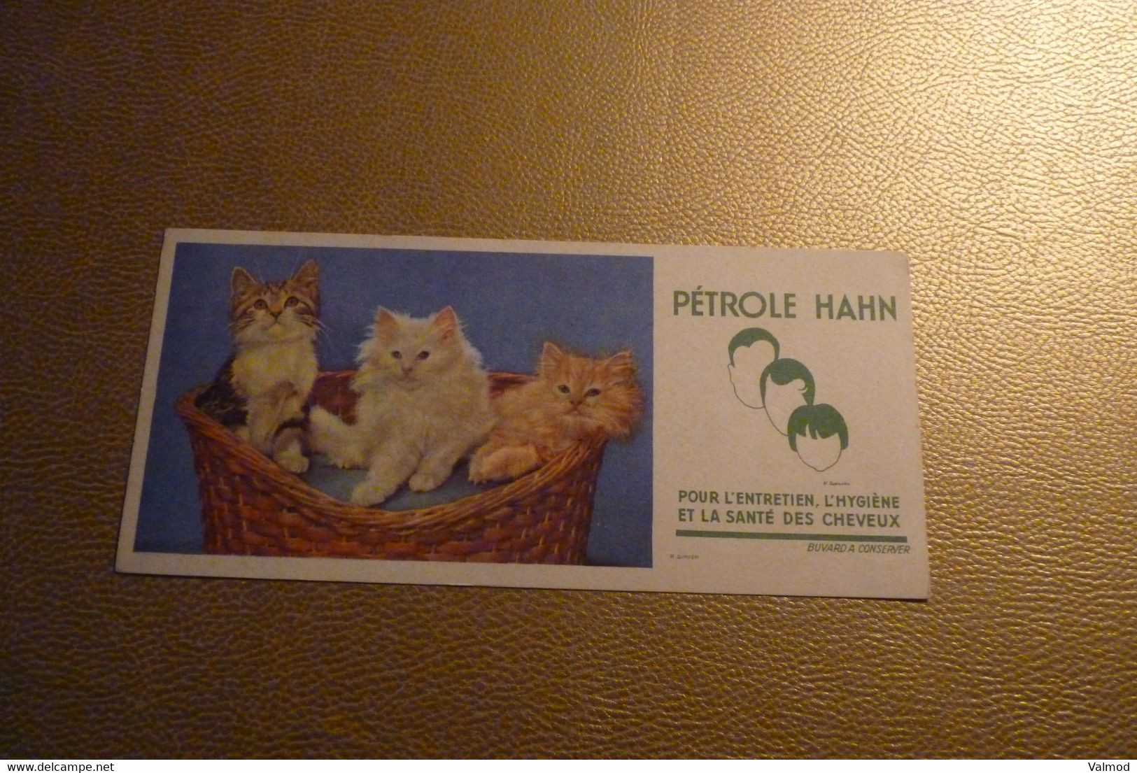 Buvard Petrole Hahn "Chatons" - Parfums & Beauté