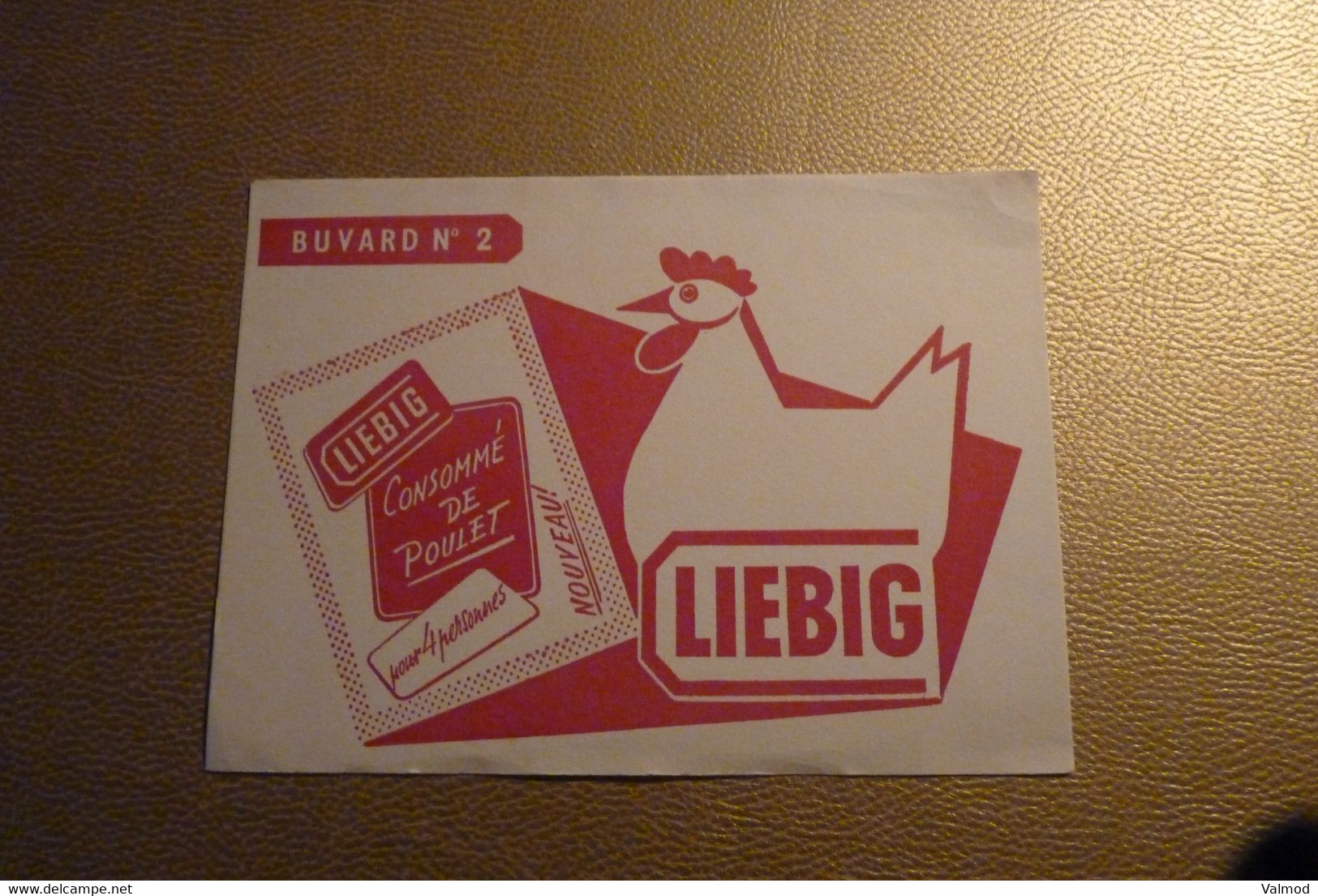 Buvard Liébig "Consommé De Poulet" - Potages & Sauces