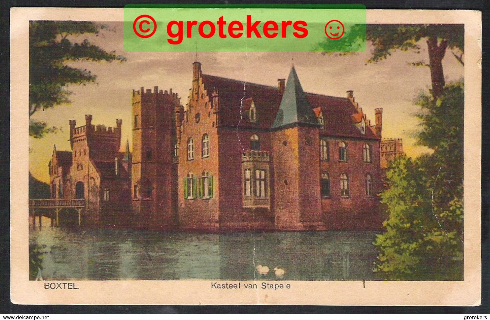 BOXTEL Kasteel Van Stapele 1923 - Boxtel