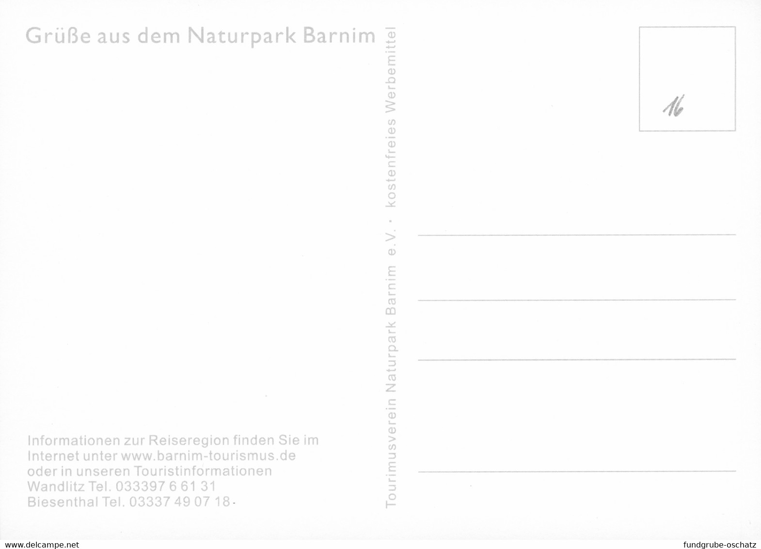 AK Naturpark Barnim Mit Biesenthal Fachwerkkirche Tuchen Wandlitz Strandbad Wandlitzsee - Biesenthal