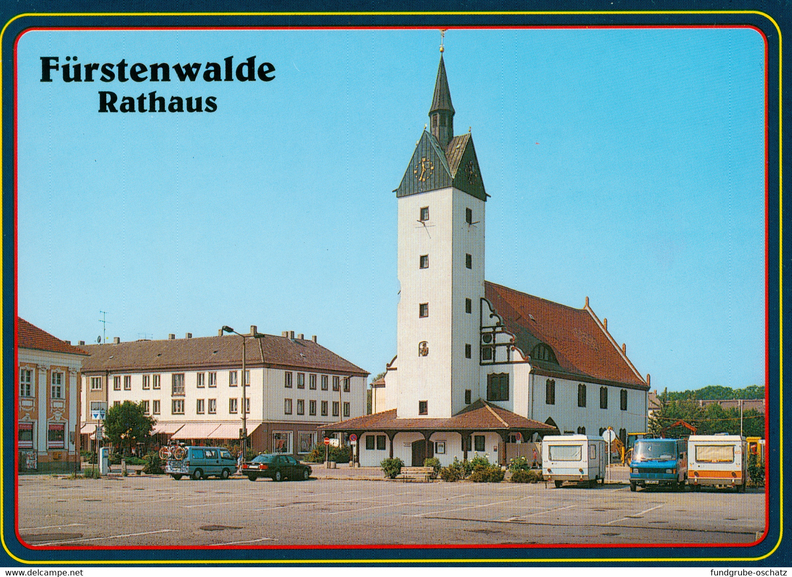 AK Fürstenwalde Spree Rathaus - Fuerstenwalde