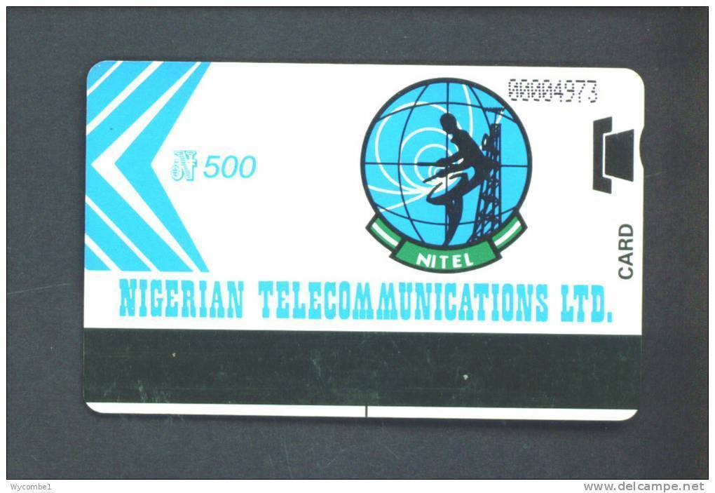 NIGERIA  -  Magnetic Autelca Phonecard/500 Units As Scan - Nigeria