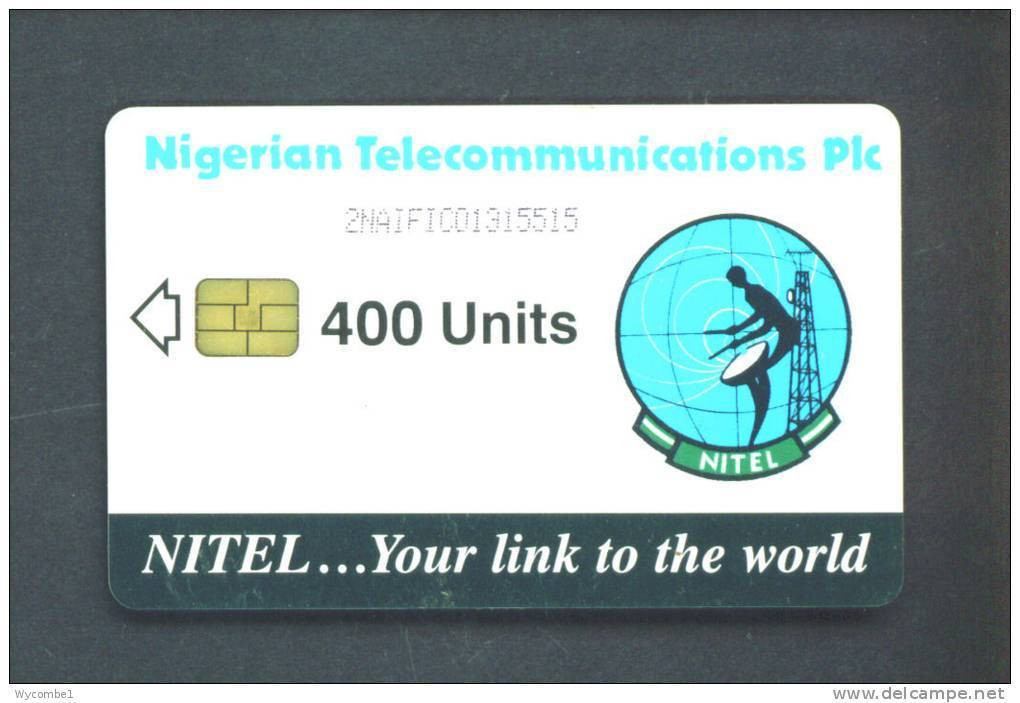 NIGERIA  - Chip Phonecard/400 Units Reverse Satellite Dish - Nigeria