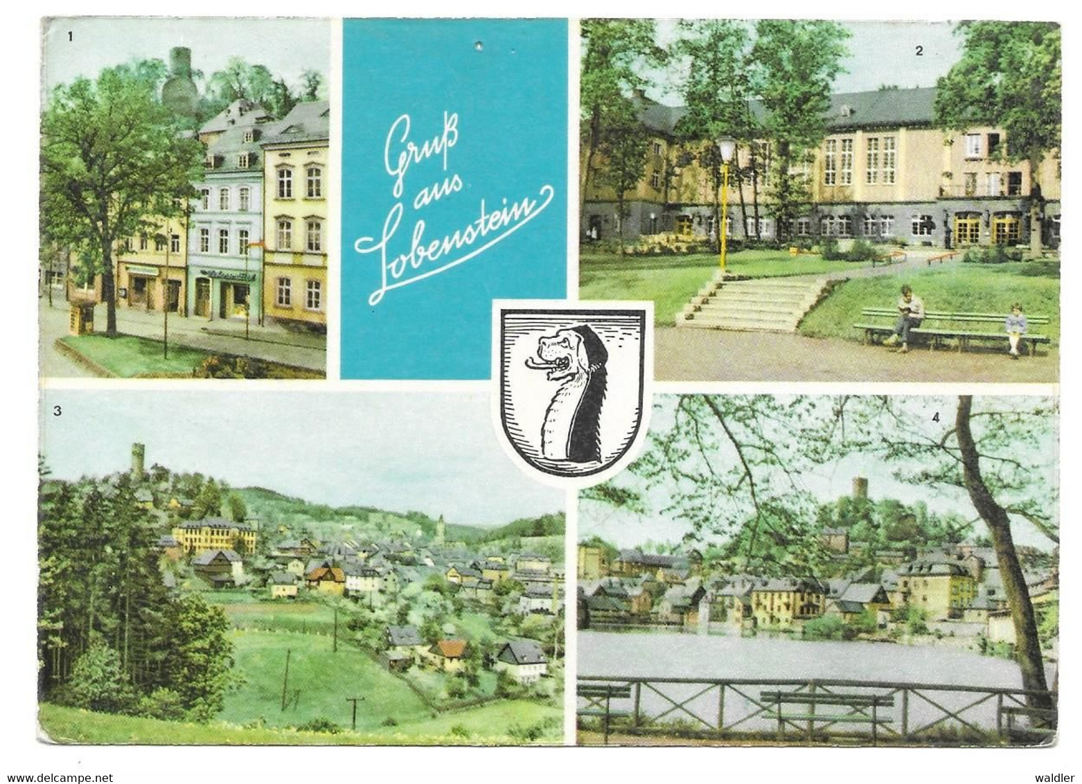 6850  LOBENSTEIN, MEHRBILD 1965 - Lobenstein