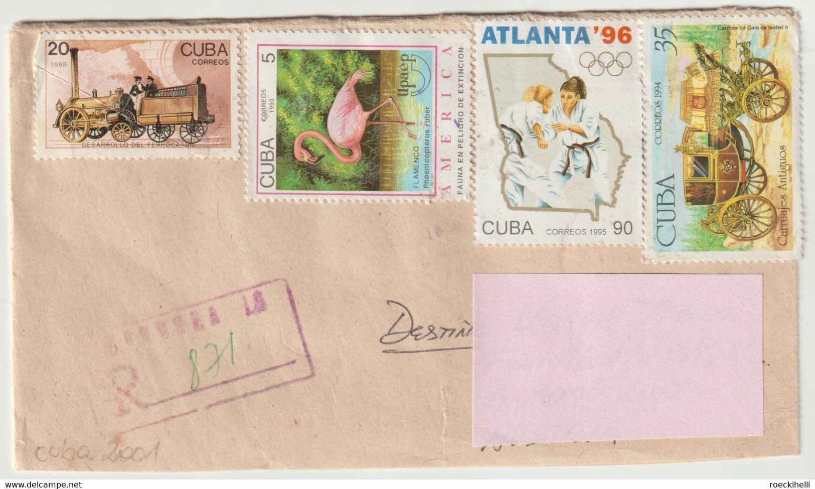 1996 - KUBA -  Bedarfsbeleg (Air Mail), Gelauf. V. Madruga/La Habana N. Linz - Siehe Scans  (cuba 2001) - Storia Postale