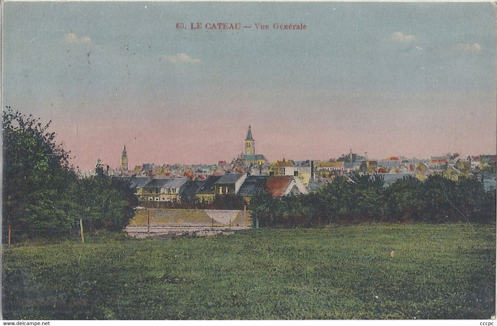CPA Le Cateau Vue Générale - Le Cateau
