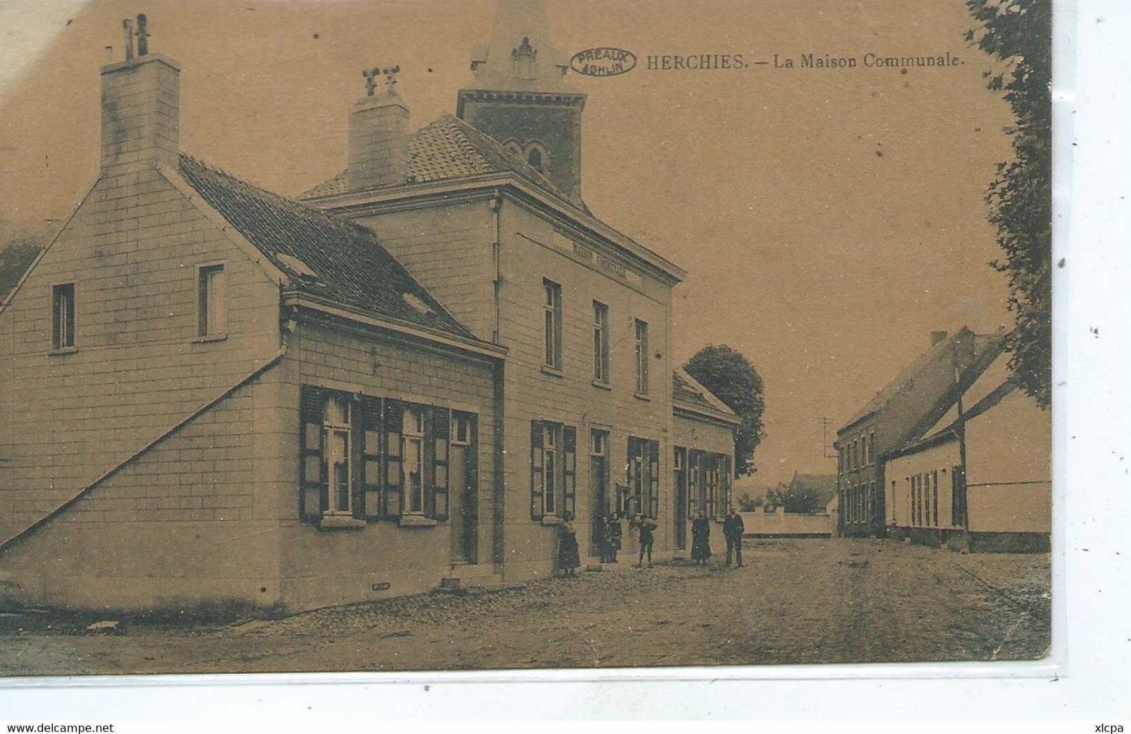 Herchies La Maison Communale ( Etat Voir Les Scans ) - Honnelles