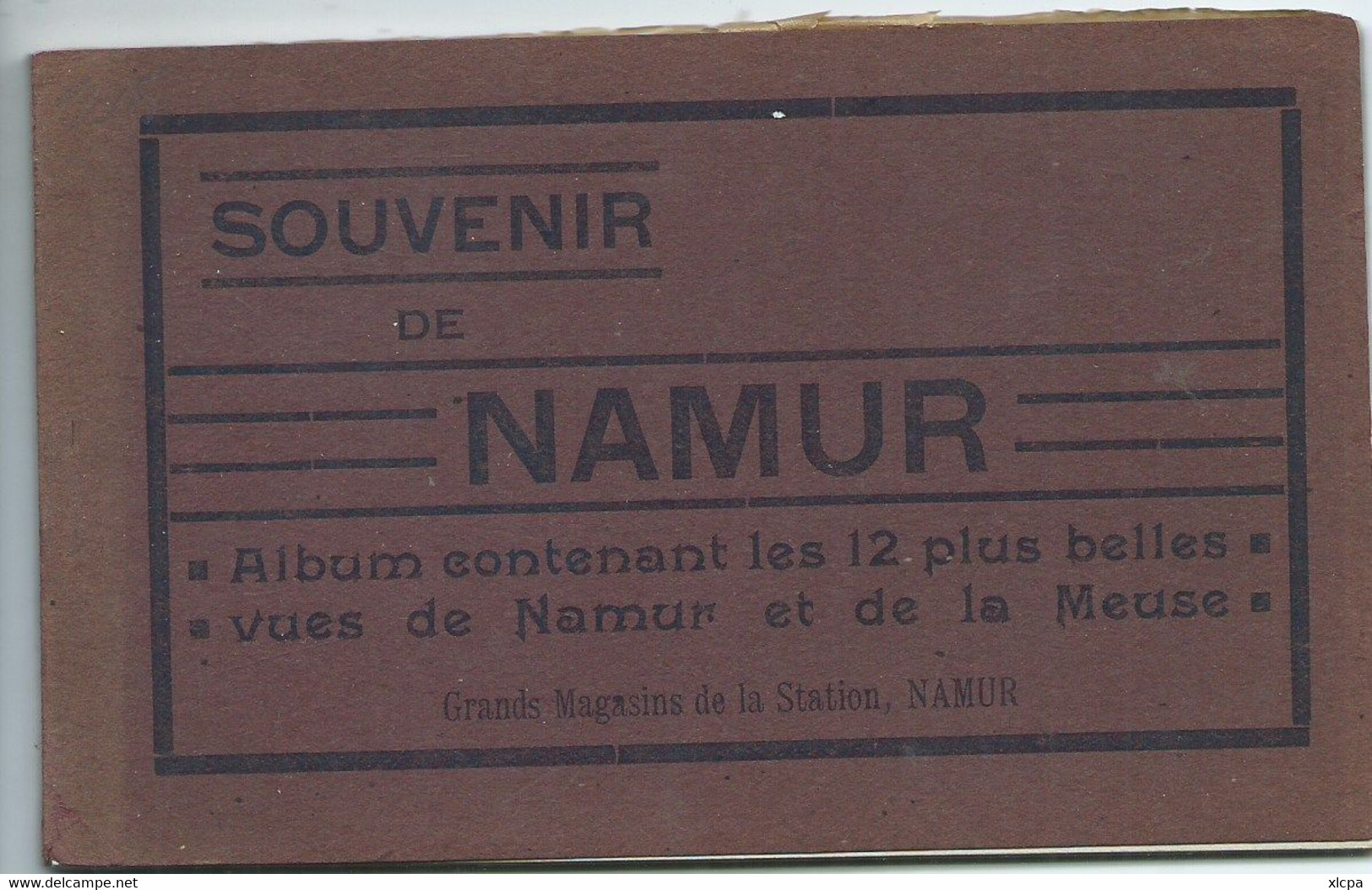 Souvenir De Namur  ( Carnet De 7 Cartes ) Gare Avec Tram Etc. - Brussels (City)