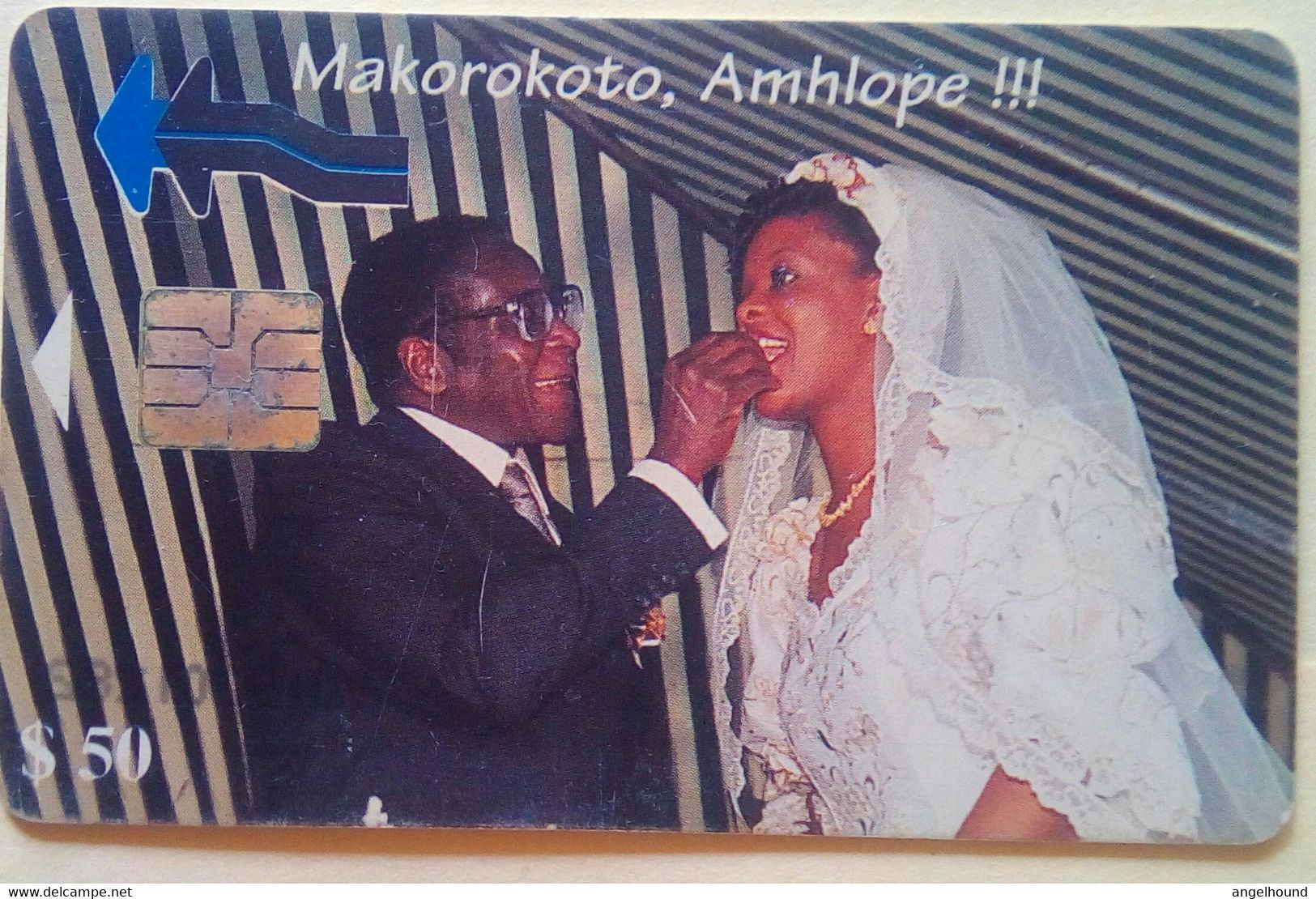 Zimbabwe $50 Marriage Of President Mugabe- Makorokoto 1 ( Wedding )" - Zimbabwe