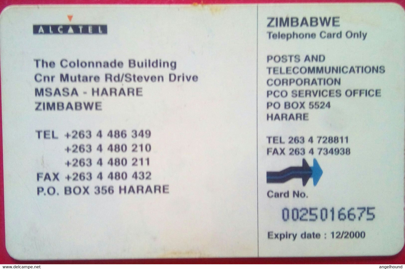 Zimbabwe $100 Alcatel - Zimbabwe