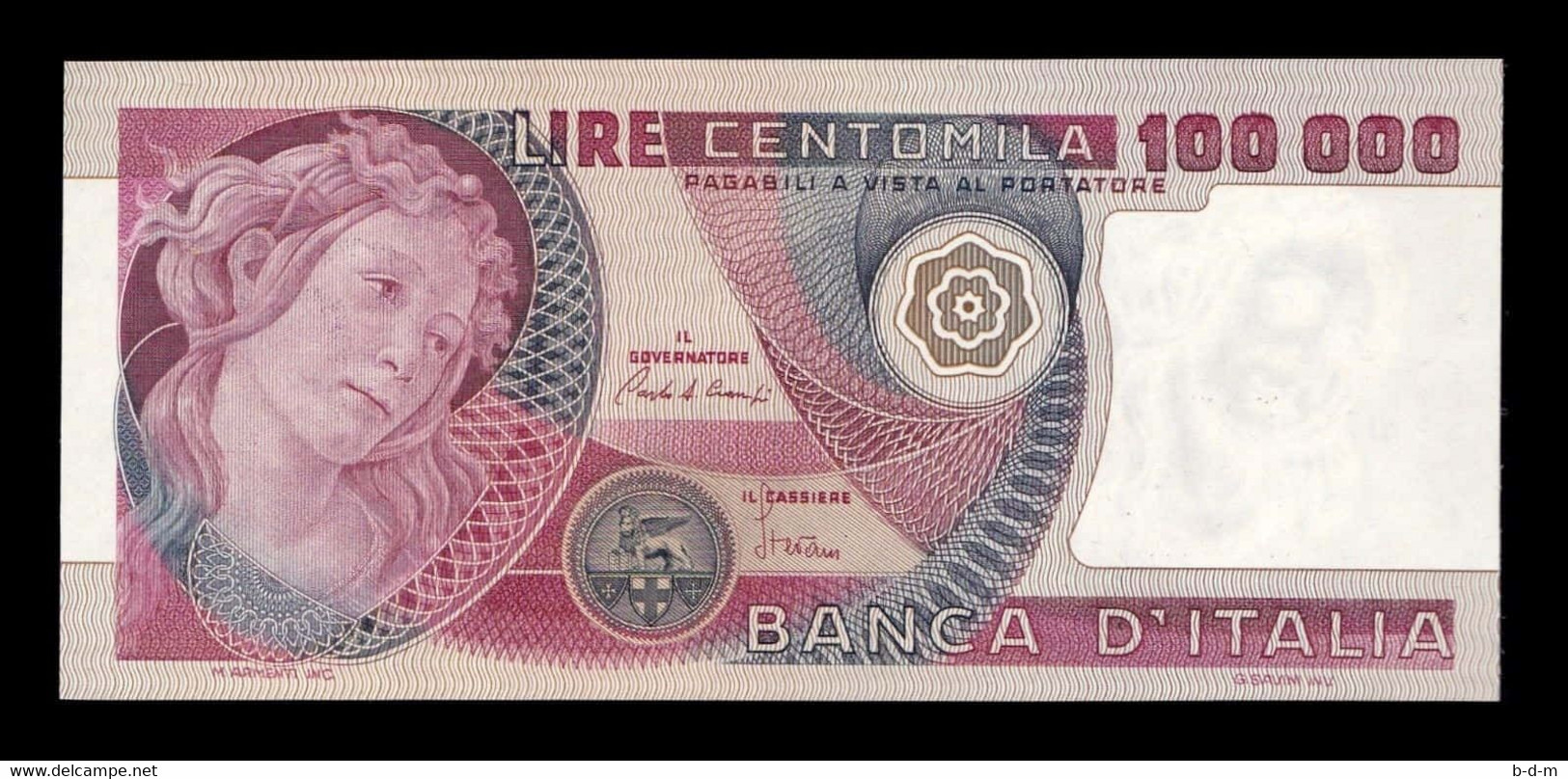 Italia Italy 100000 Lire 1980 Pick 108b SC UNC - 100000 Lire