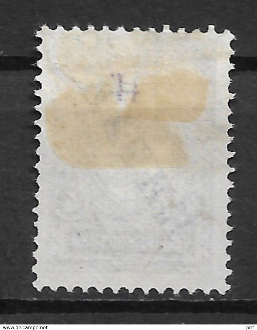Russian Post Offices In China 1910 4K Blue Overprint. Mi 23b/Sc 30. Used - China
