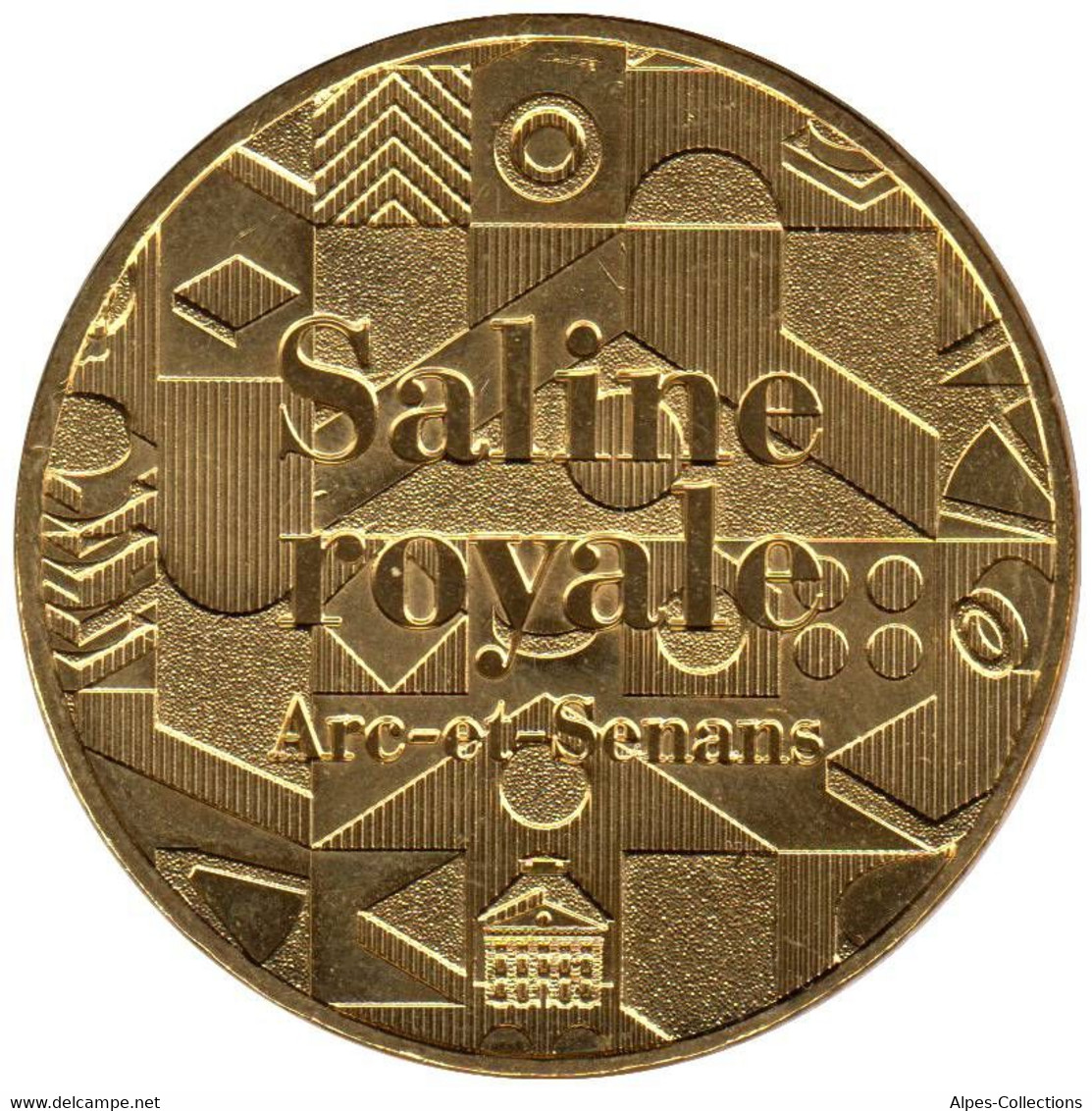 25-2051 - JETON TOURISTIQUE MDP - Saline Royale Arc Et Senans - 2015.2 - 2015