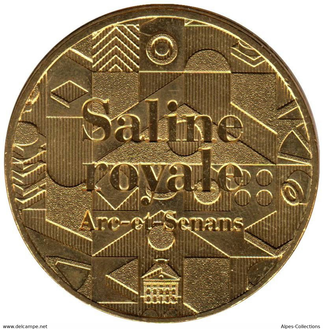 25-2051 - JETON TOURISTIQUE MDP - Saline Royale Arc Et Senans - 2015.4 - 2015