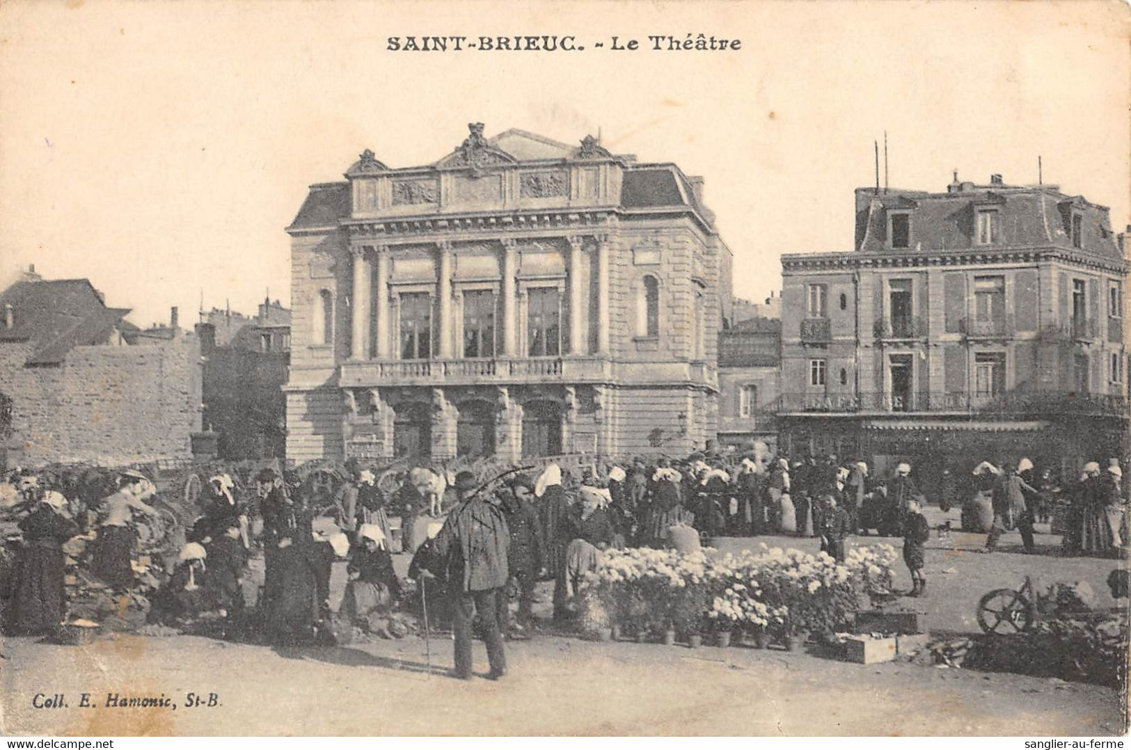 CPA 22 SAINT BRIEUC LE THEATRE - Saint-Brieuc