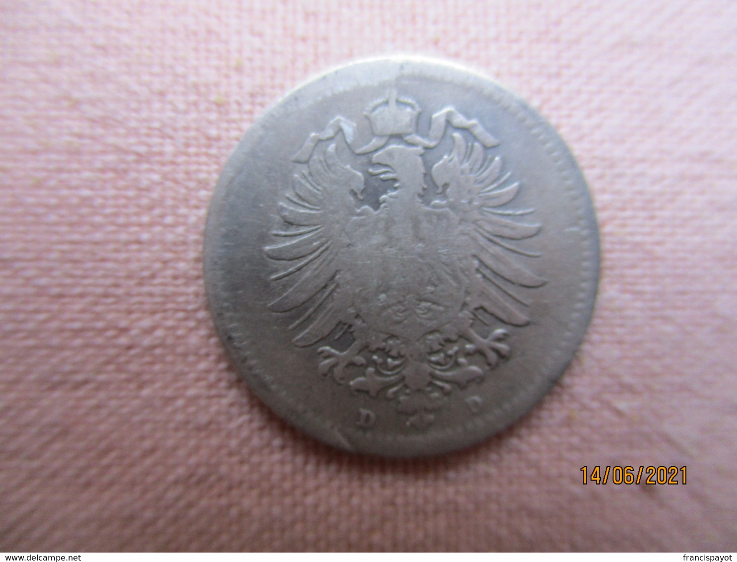 Germany 20 Pfennig 1875 D - 20 Pfennig