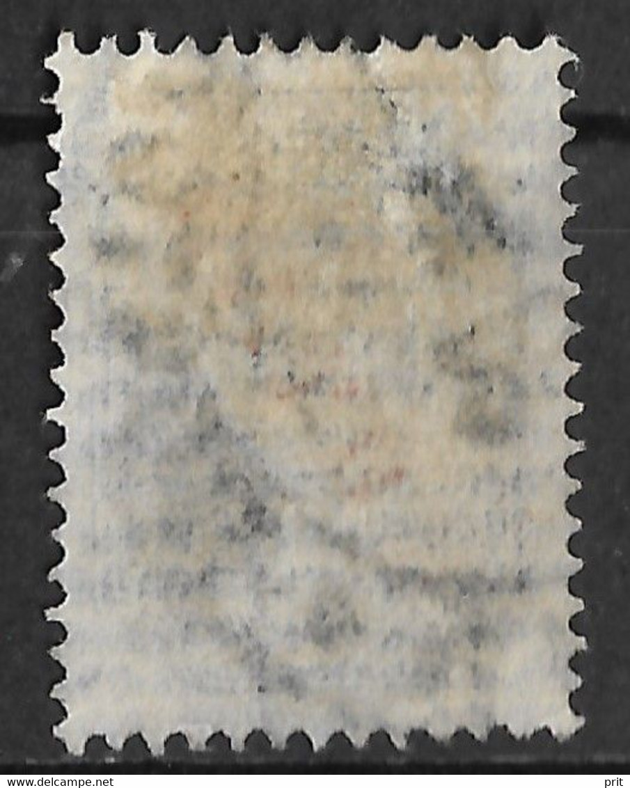 Russian Post Offices In China 1899 10K Horizontally Laid Paper. Mi 7x/Sc 6. Чифу, Chefoo Postmark, Now Yantai 烟台市. - Cina