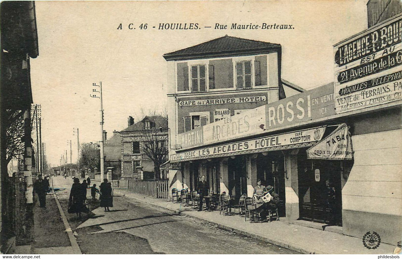 YVELINES  HOUILLES  Rue Maurice Berteaux - Houilles
