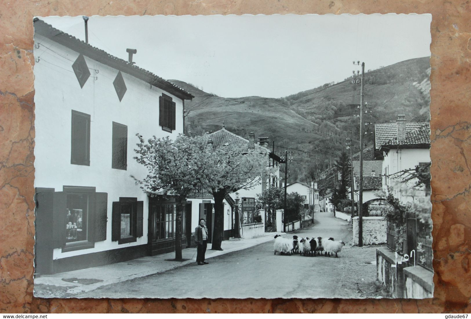 LES ALDUDES (64) - QUARTIER CHERRENDA FRONTON PLAZA BERRI - Aldudes