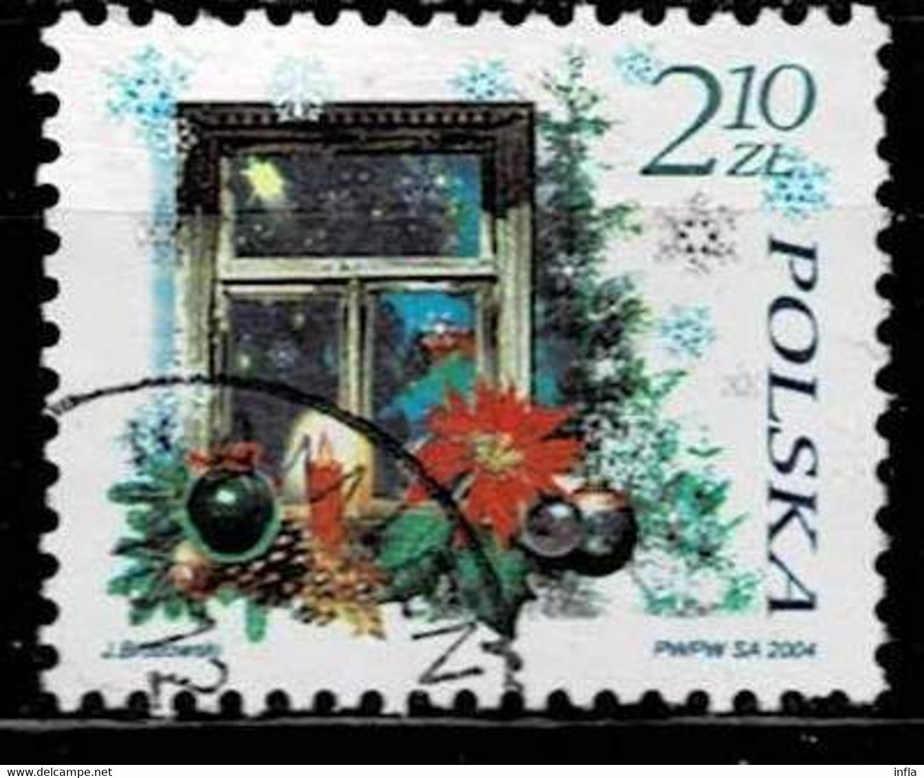Polen 2004,Michel# 4161 O Christmas - Gebruikt