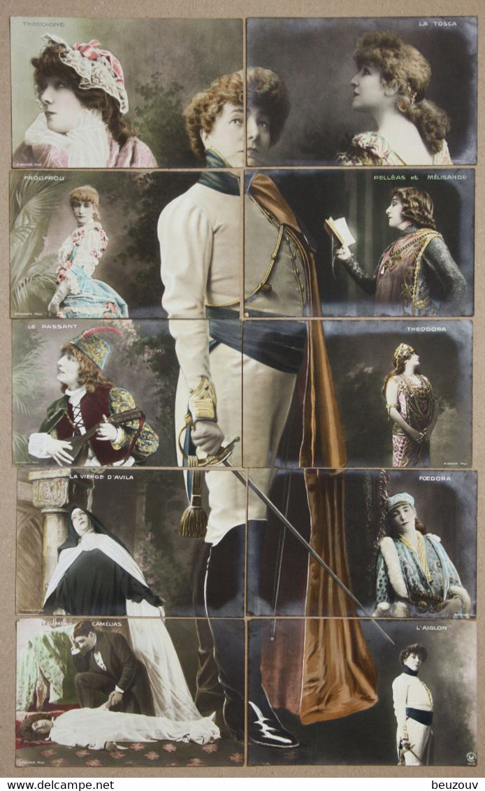 Puzzle De 10 CP SARAH  BERNHARDT - Entertainers