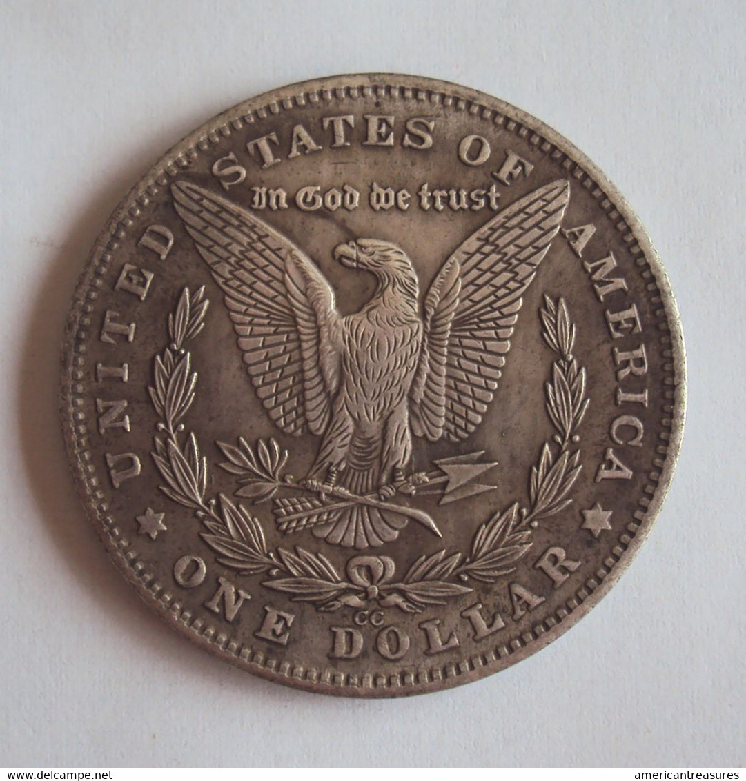 USA 1881 1 $ 'hobo Nickel' Carson City 'Busty Girl 2' (based On Morgan $) - UNCIRCULATED - Otros – América