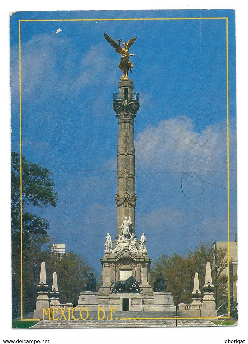 ANGEL DE LA INDEPENDENCIA / THE "ANGEL" OF INDEPENDENCE.- MEXICO D.F..- ( MEXICO) - Messico