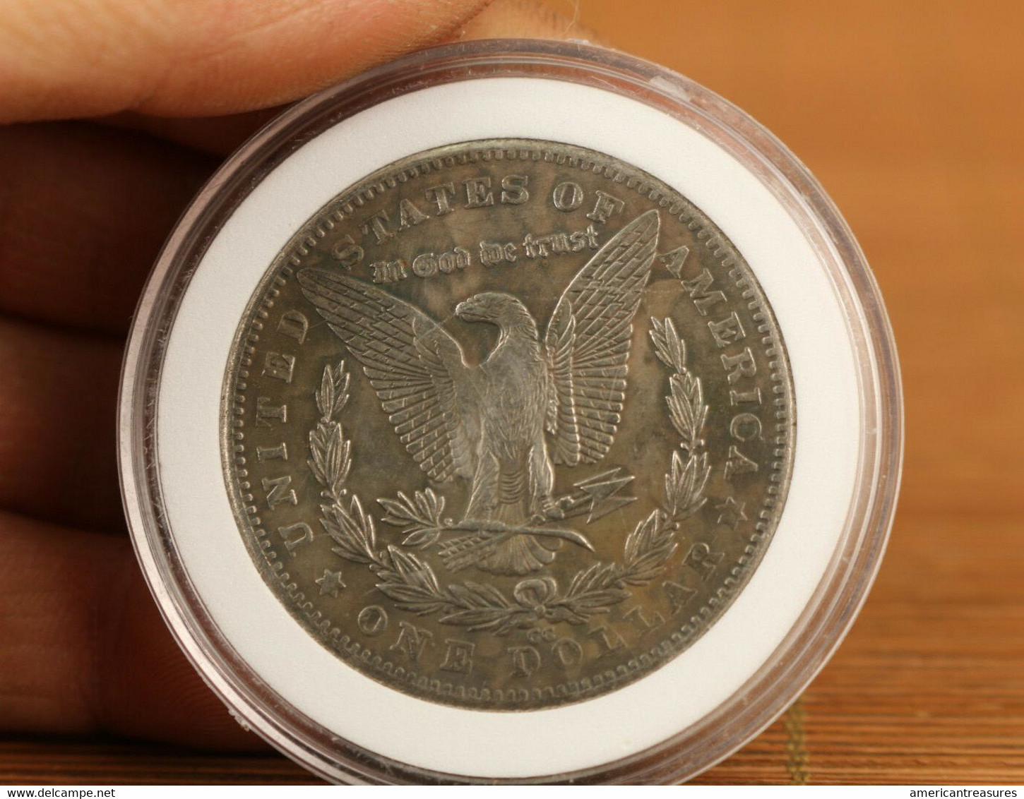 USA 1881 1 $ 'hobo Nickel' Carson City 'Busty Girl 3' (based On Morgan $) - UNCIRCULATED - Other - America