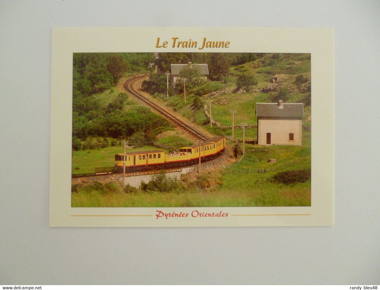 CERDAGNE   -  66  -  Le Train Jaune  -    Pyrénées Orientales - Sonstige & Ohne Zuordnung