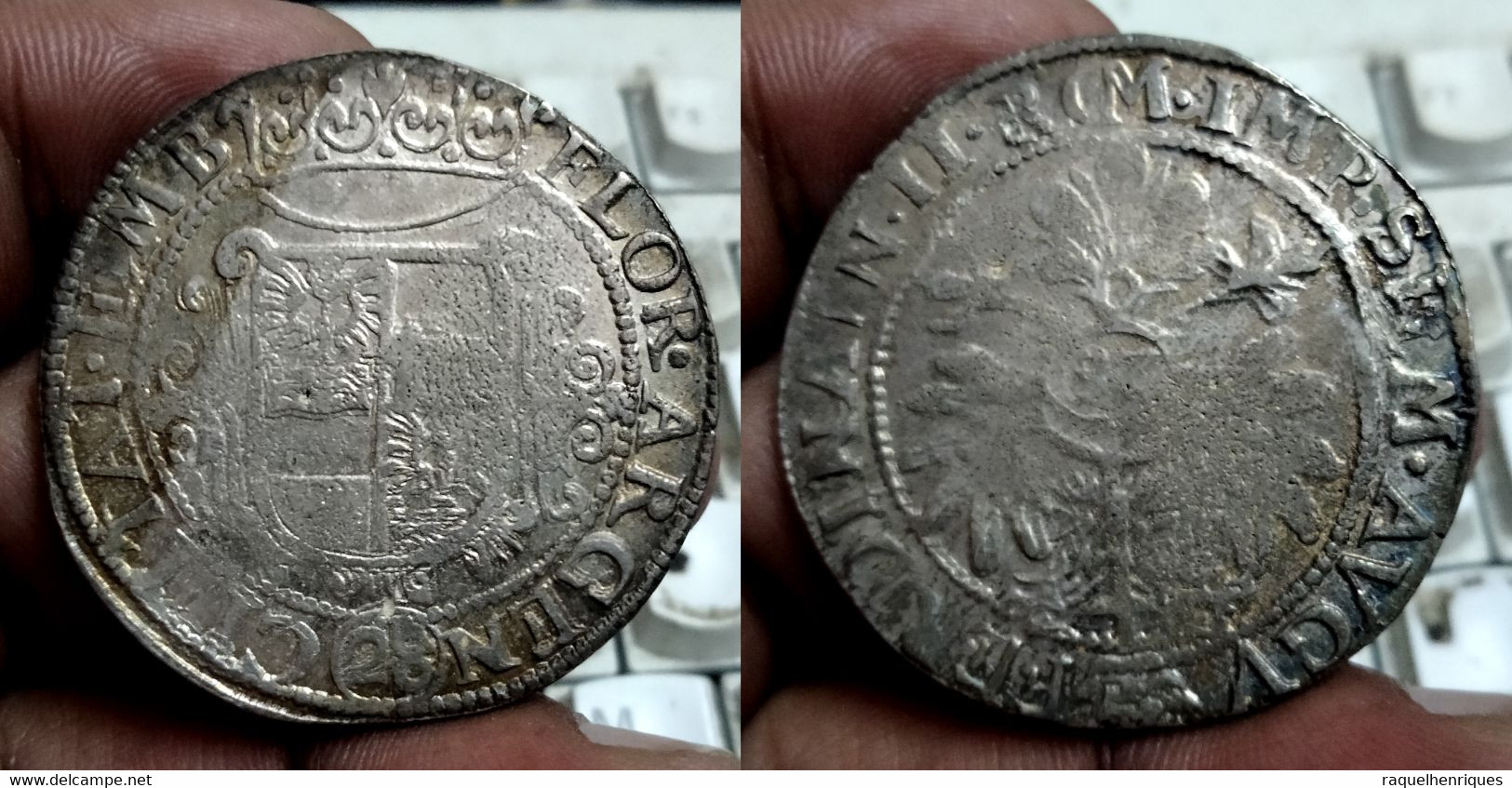 GERMAN STATES - City Of Emden - 28 Stuber 1624-1637 Km# 10 SILVER (G#09-142) - Taler & Doppeltaler