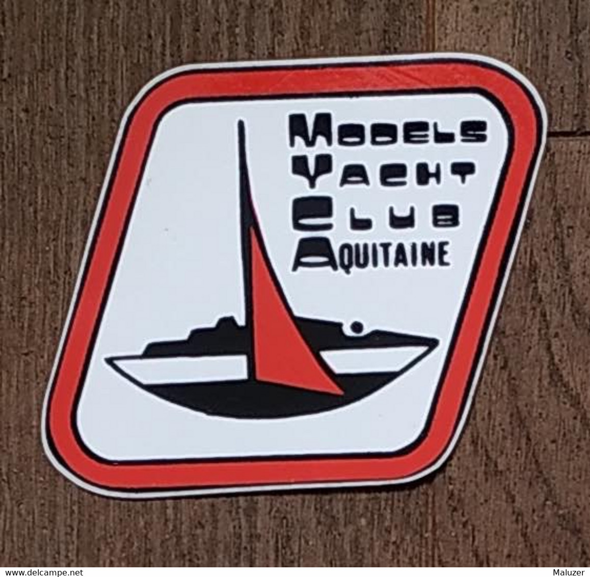 AUTOCOLLANT  STICKER - MYCA - MODELE YACHT CLUB AQUITAINE - MODÉLISME NAVAL - CESTAS - GIRONDE - BATEAUX - Pegatinas