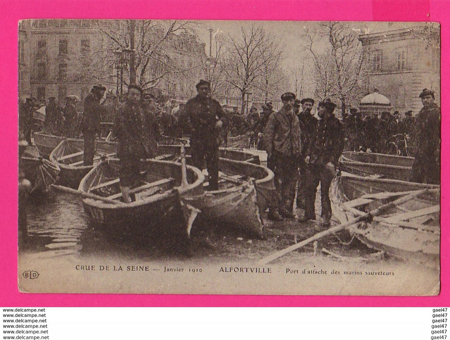 CPA  (Ref: Z2268) ALFORTVILLE (94 VAL DE MARNE) Port D'attache Des Marins Sauveteurs - Alfortville