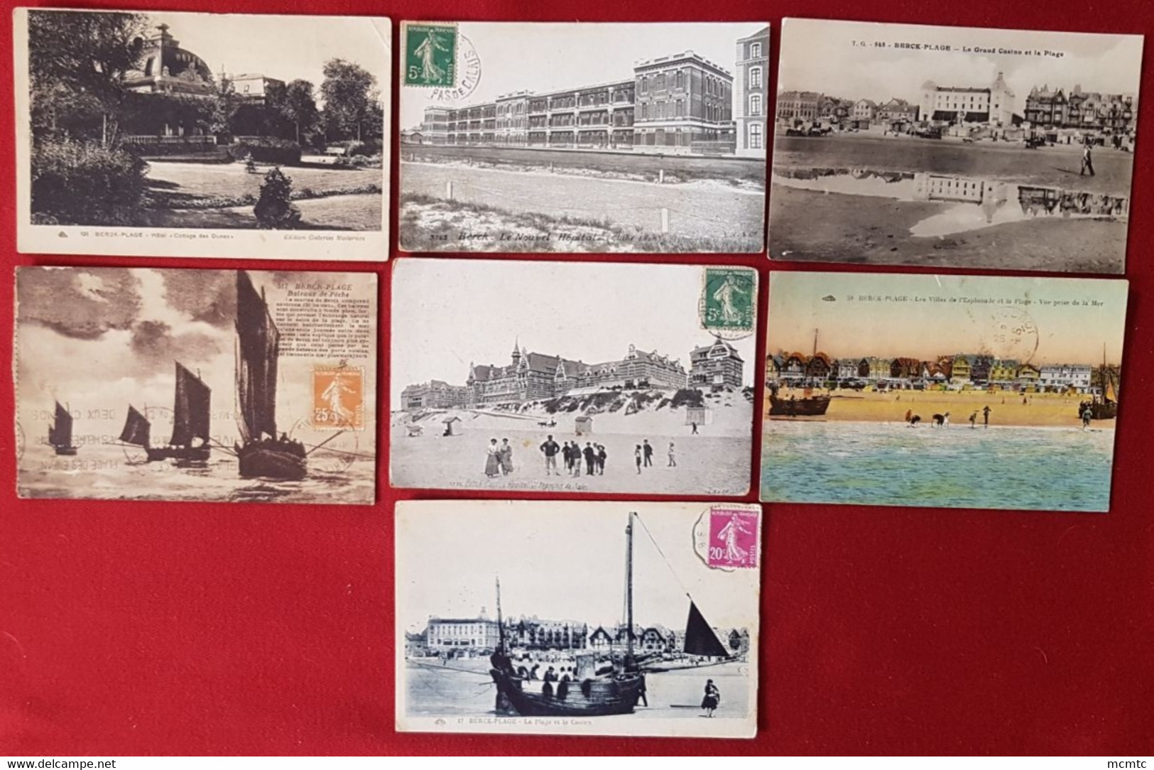 21 Cartes  -   Berck  -  [62] -  Pas De Calais - Berck