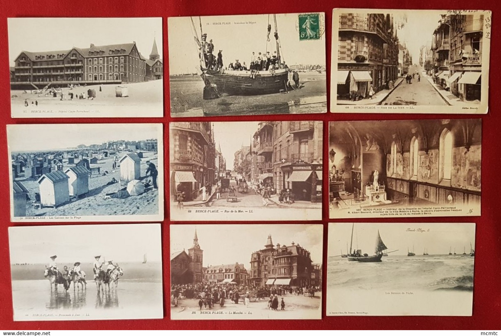 21 Cartes  -   Berck  -  [62] -  Pas De Calais - Berck