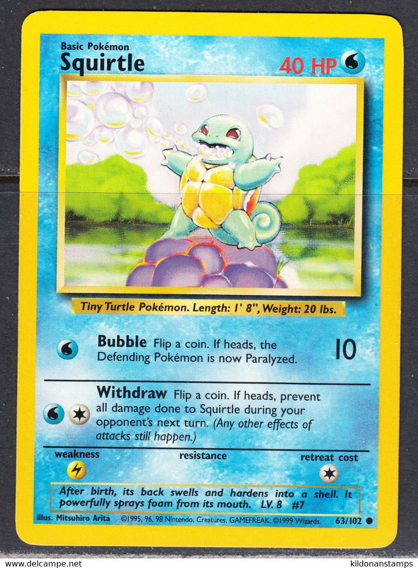 Squirtle 2002 Legendary Collection, NM, 95/110 - Other & Unclassified