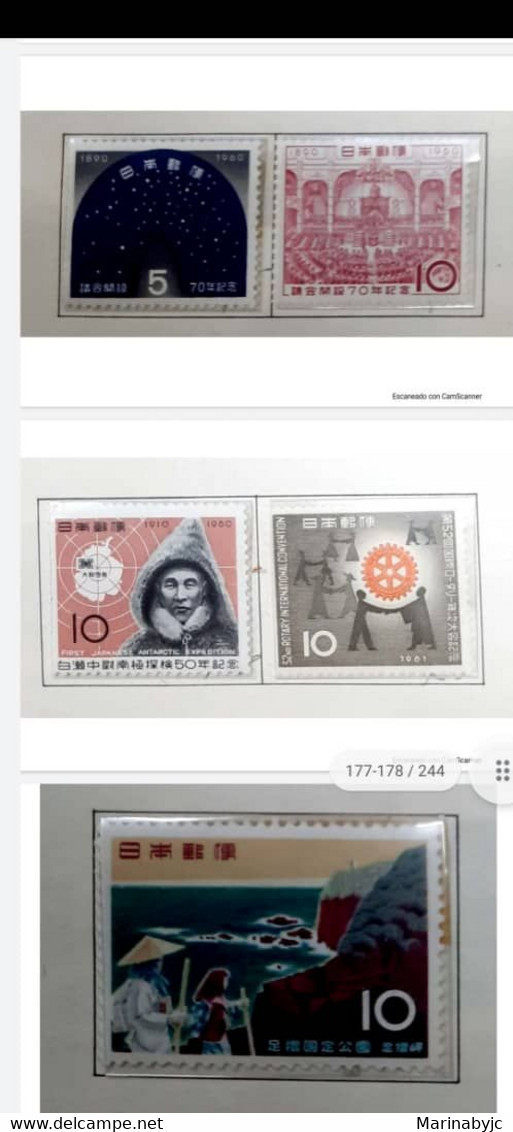 L) 1960 JAPAN, 50th ANNIV, OF 1ST JAPANESE ANTARCTIC EXPEDITION, ROTARY, PARLIAMENT, BUILDING, ARCHITECTURE, POLITICS, A - Otros & Sin Clasificación