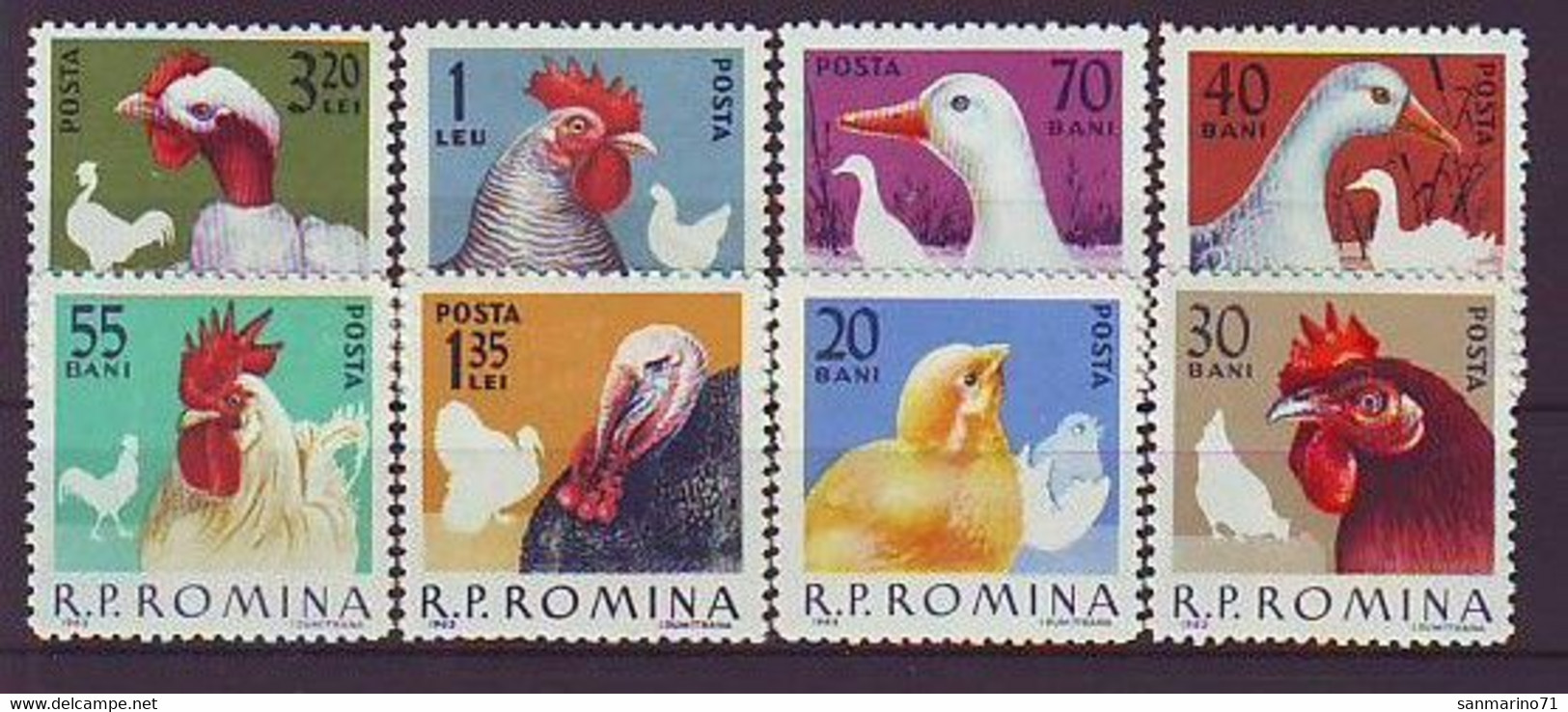 ROMANIA 2145-2152,unused - Farm