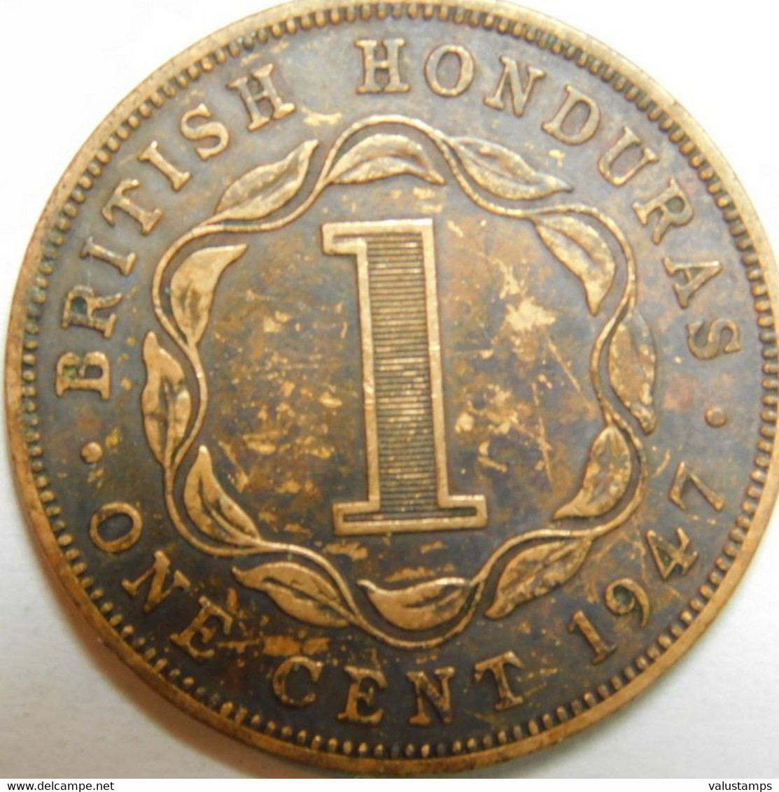 British Honduras: 1947  Currently Belize One Cent King George VI Emperor Of India   55-284 - Belize