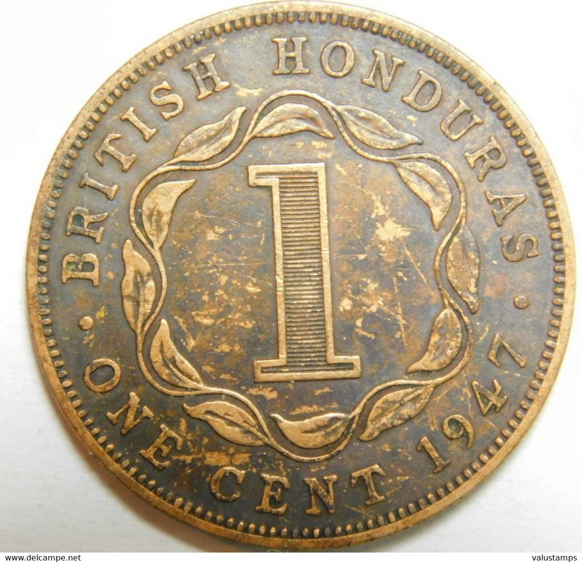 British Honduras: 1947  Currently Belize One Cent King George VI Emperor Of India   55-284 - Belize