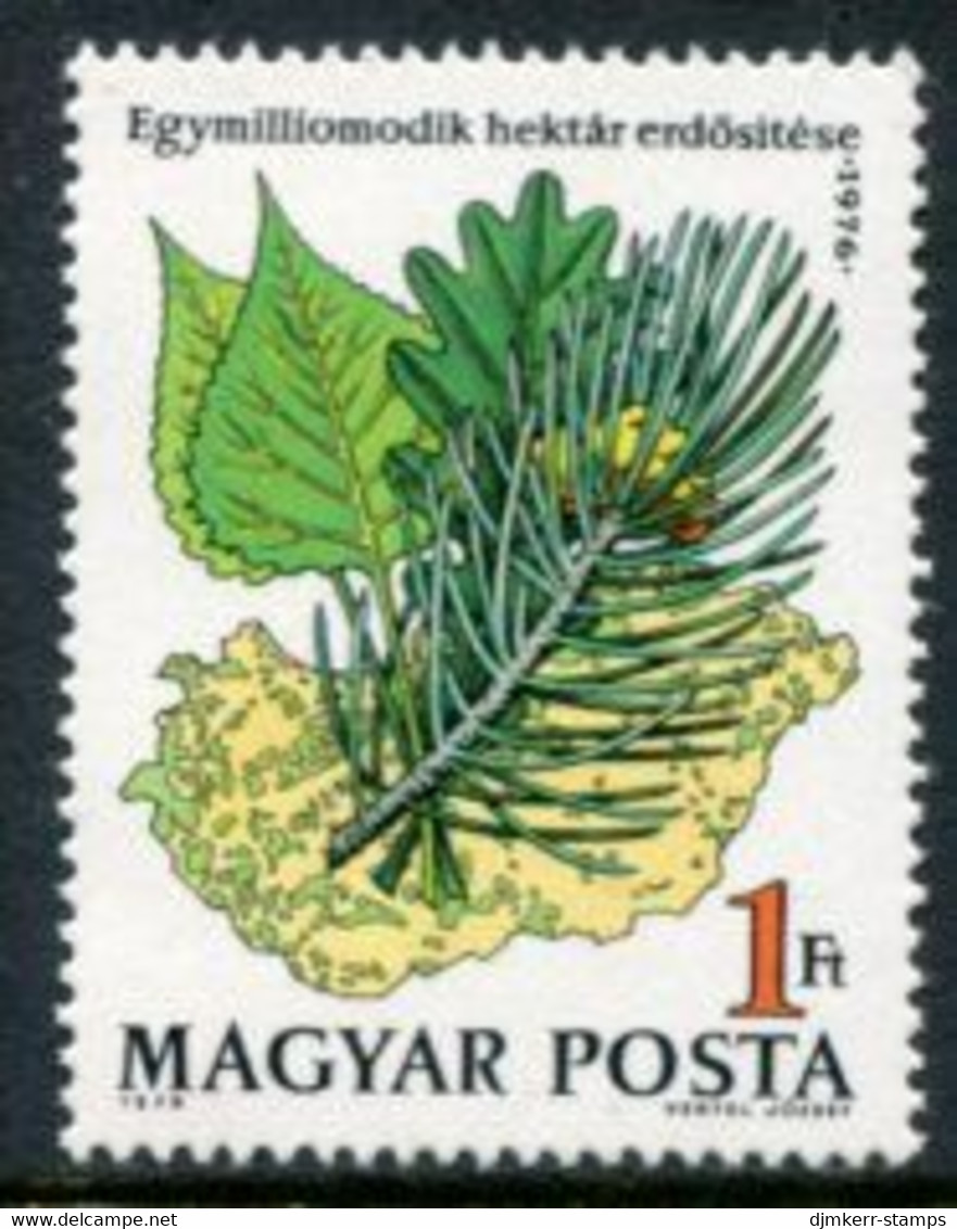 HUNGARY 1976 Afforestation MNH / **.  Michel 3170 - Ungebraucht