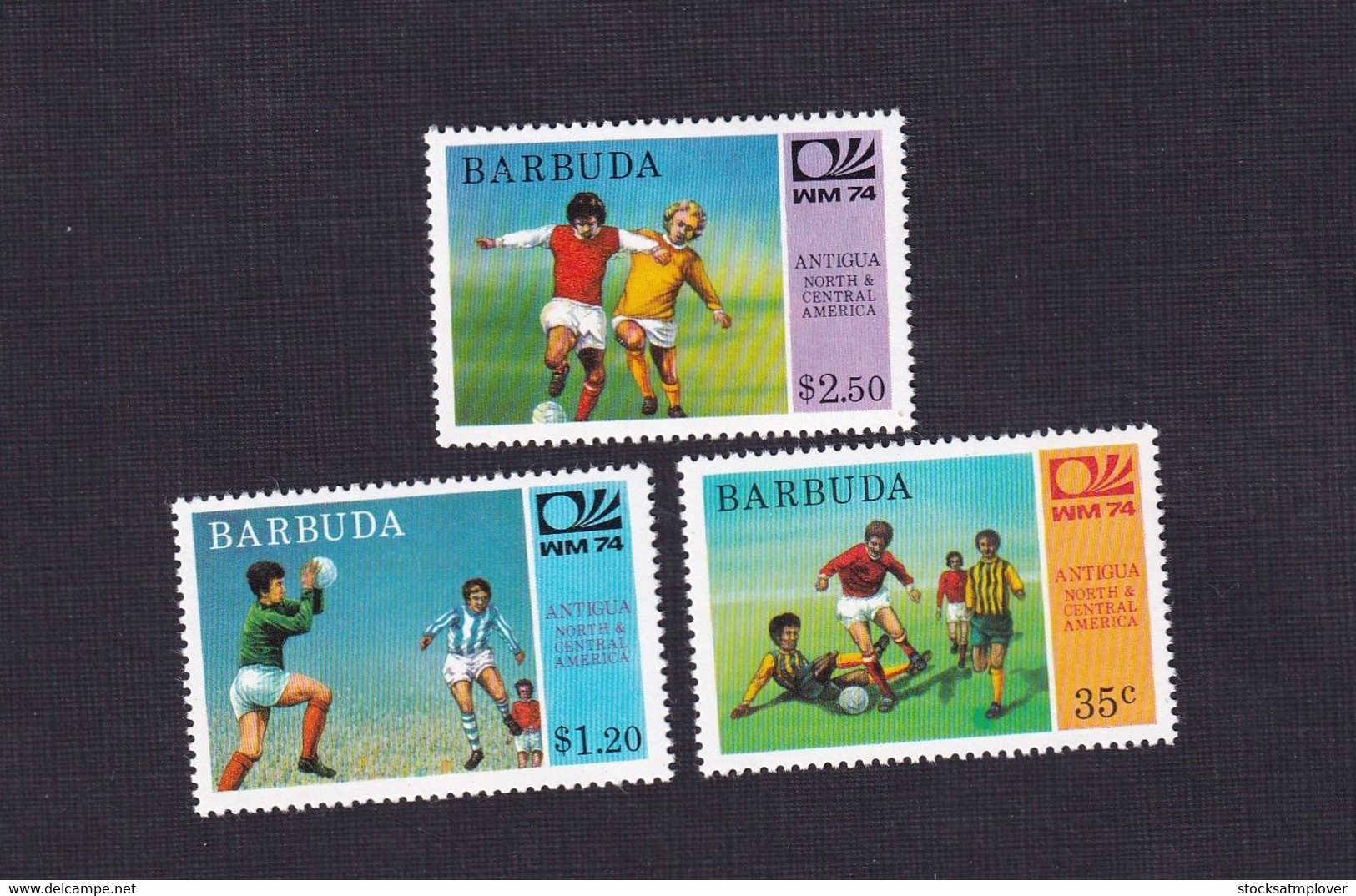 Barbuda   1974  Soccer World Cup  Football, Germany - Antigua E Barbuda (1981-...)