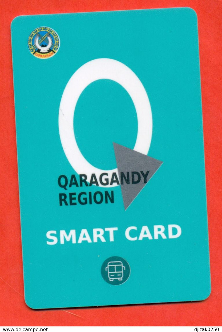 Kazakhstan 2020. Multiple Bus Travel Card. City Karaganda. Plastic. - World