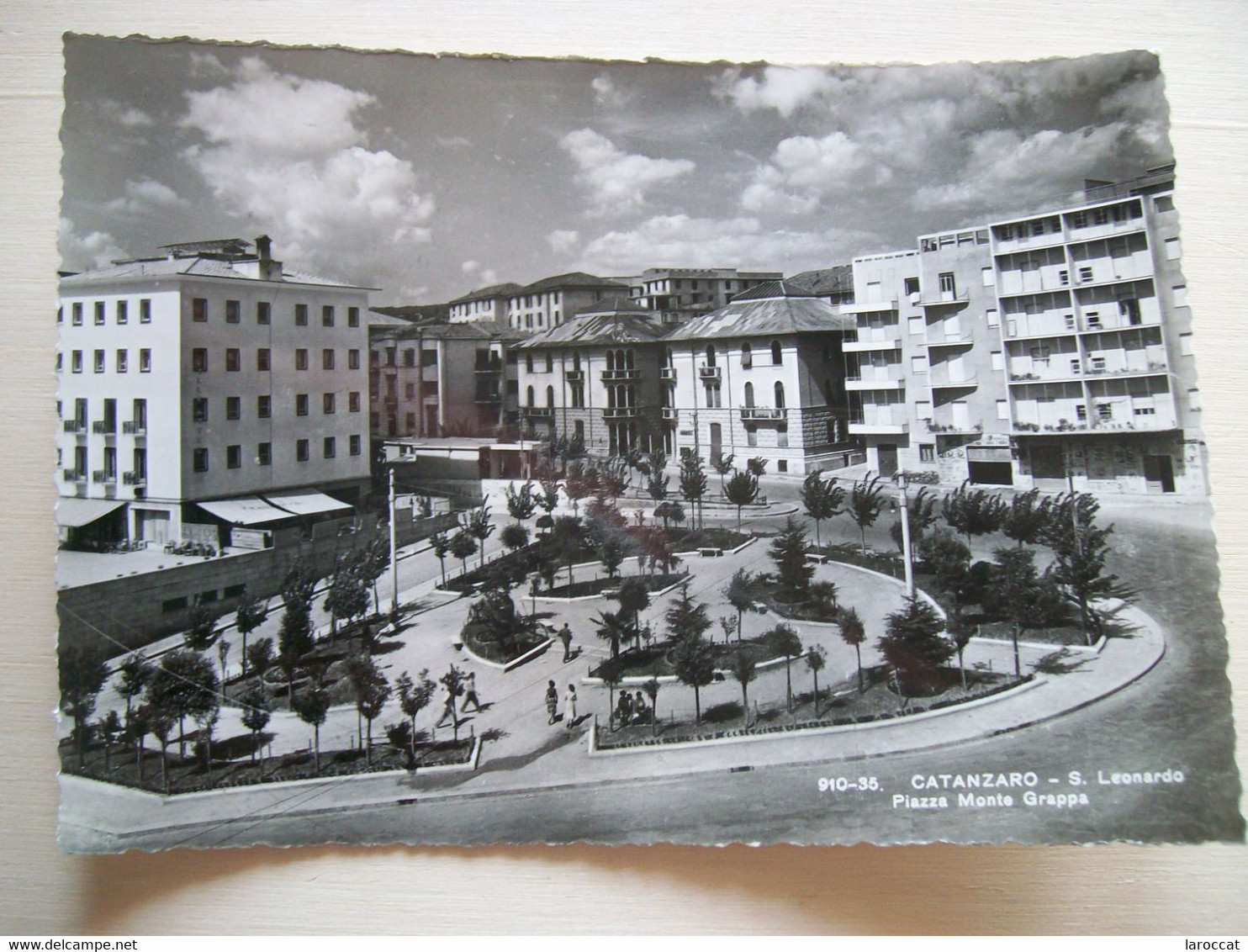 1955 - Catanzaro - S. Leonardo - Piazza Monte Grappa - Giardini - Catanzaro