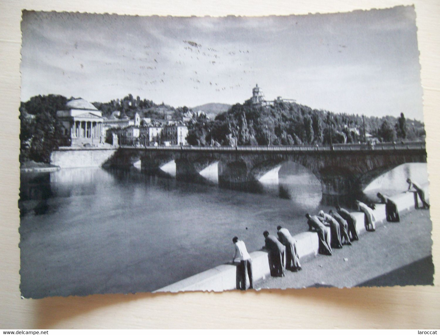 1957 - Torino - Il Po E Monte Dei Cappuccini - Animata - Per Tosi - Fiume Po