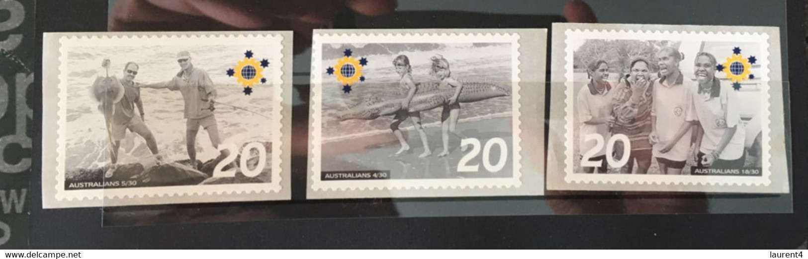 (stamp 17-6-2021) Australia Cinderella Stamp - Vignettes (6 Cinderella Mint Stamps) - Cinderelas