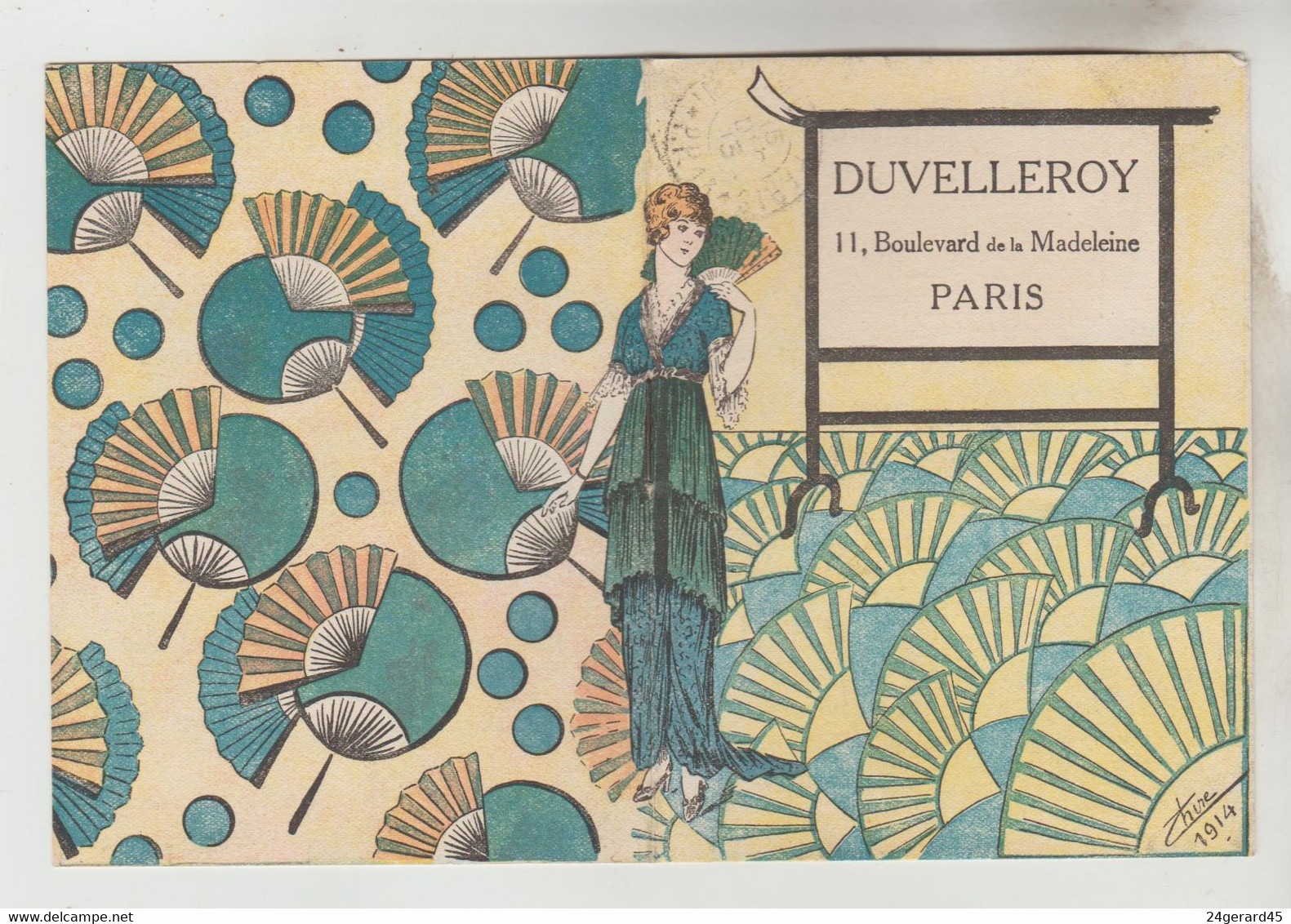 LIVRET PUBLICITAIRE 8 PAGES DUVELLEROY 11 BD DE LA MADELEINE PARIS - EVENTAIL, SAC, JUMELLES.... - Advertising